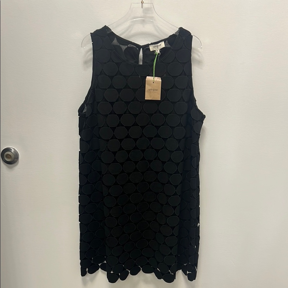 Umgee Black Sleeveless Dress